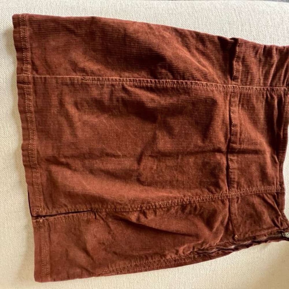 Free People Dusty Pink Corduroy Skirt